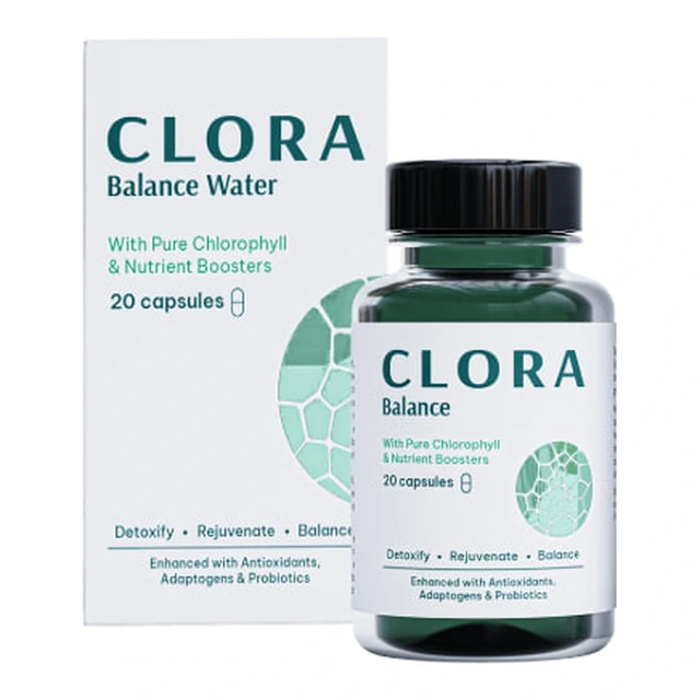 Clora Balance : Kapsule s Čistim Klorofilom