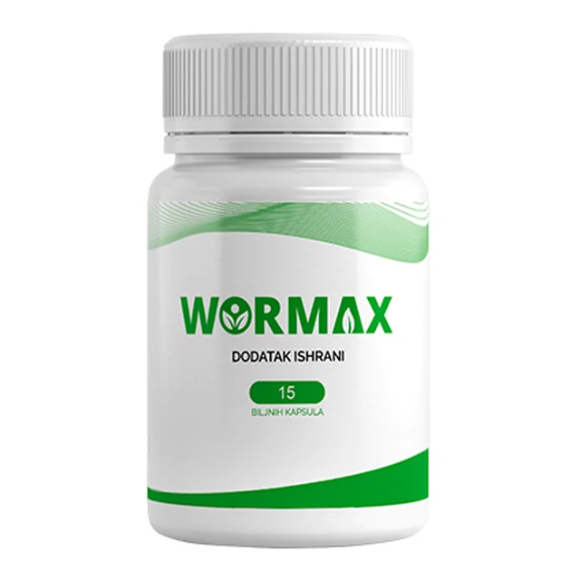 WORMAX: Rastlinske Kapsule za Prebavo
